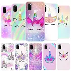 Радужный Единорог Мягкий чехол для Samsung Galaxy M32 M12 M11 M21 M01 M02 M30S M31S M51 A5 2017 A6 A8 Plus A7 A9 2018 силиконовый чехол