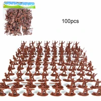 100 pcs mini soldiers model military army men action figures toys