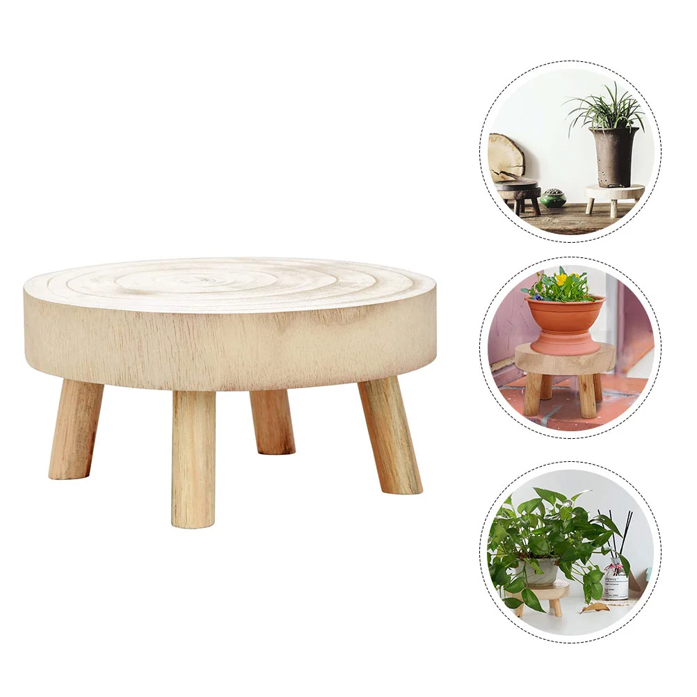 

Indoor Wood Plant Holding Rack Garden Display Plant Stand Shelf Home Decor
