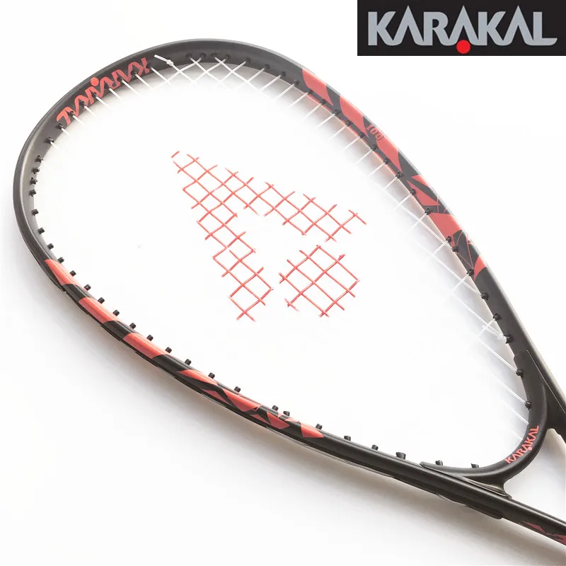 Karakal карбоновая ракетка для сквоша карбоновый сплав красный синий ракетка для сквоша с сумкой