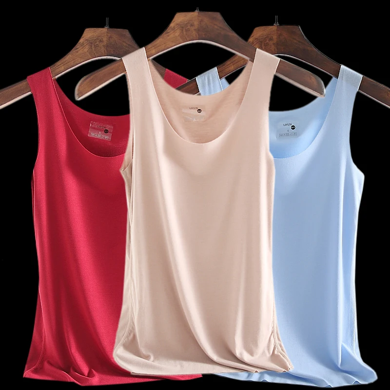 Женская футболка без рукавов с круглым вырезом универсальная базовая черного