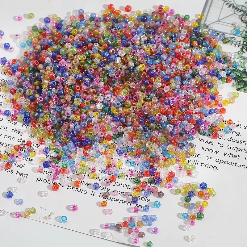 1000 шт. 2/3/4 мм прозрачные внутренние цвета чешские зеркальные семена для рукоделия