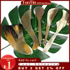 Массажный инструмент Tontin гуаша для похудения, гуаша, натуральный желтый рог быка, скребок для удаления краски