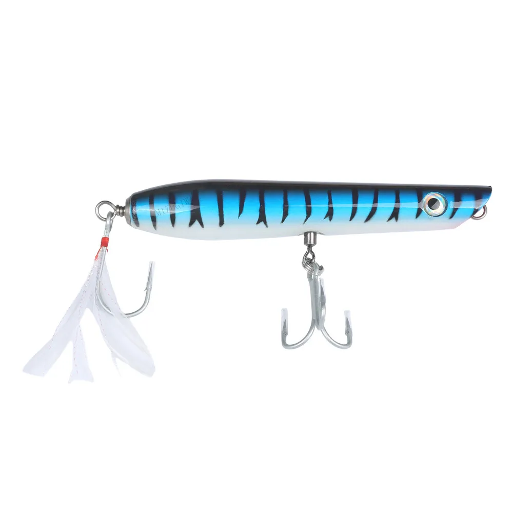 MIZUGIWA 4 шт. карандашные пробки 6 &quotGT деревянная приманка с пером ручной работы