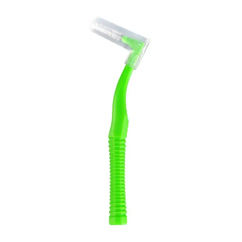 20 L-образные межзубные щетки угловые очистители средство для чистки зубов на
