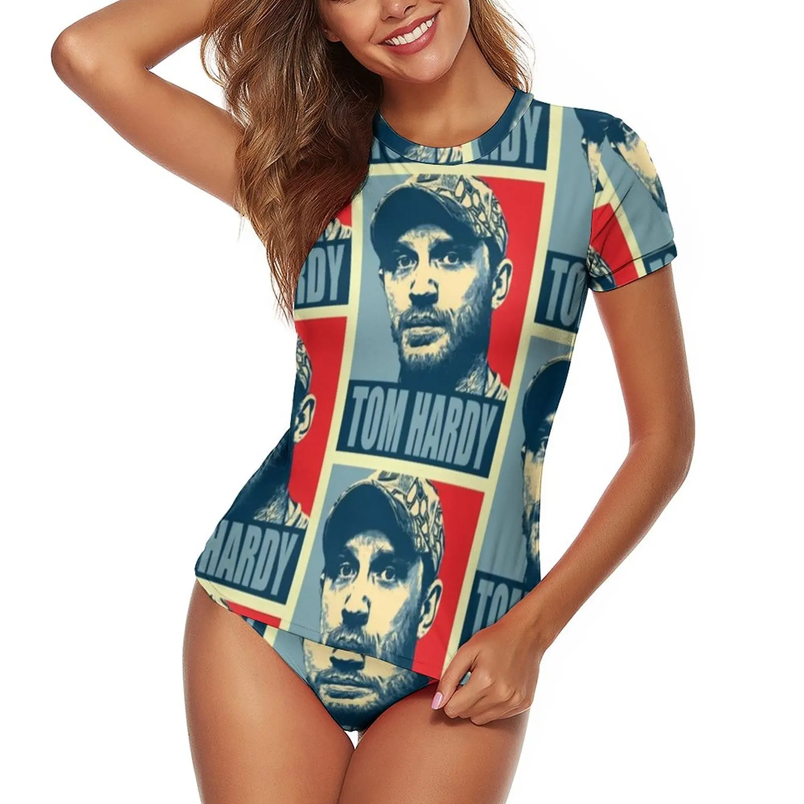 

Tom Hardy Tankini Swimsuit Sling Chic Sport Swimwear Teenager Hot Sale 2 Piece Bathing Suit