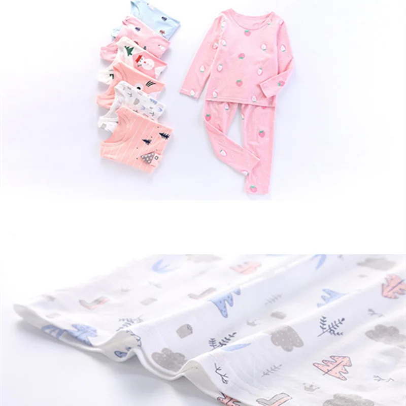 Cute Snowman Matching Family Christmas Pajamas Children Korean Cotton Mother Daughter Outfit Pants Matching Christmas Pajama Set
