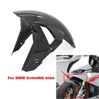 front fender for bmw hp4 s1000rr 2019 2020 motorcycle carbon fiber black plastic splash mud dust guard mudguard hugger fairing