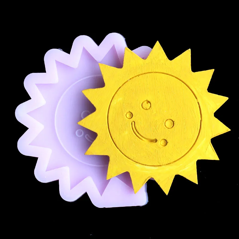 Защита от солнца/мультфильм &quot маленькое солнце &quotсиликоновые формы DIY Fondant