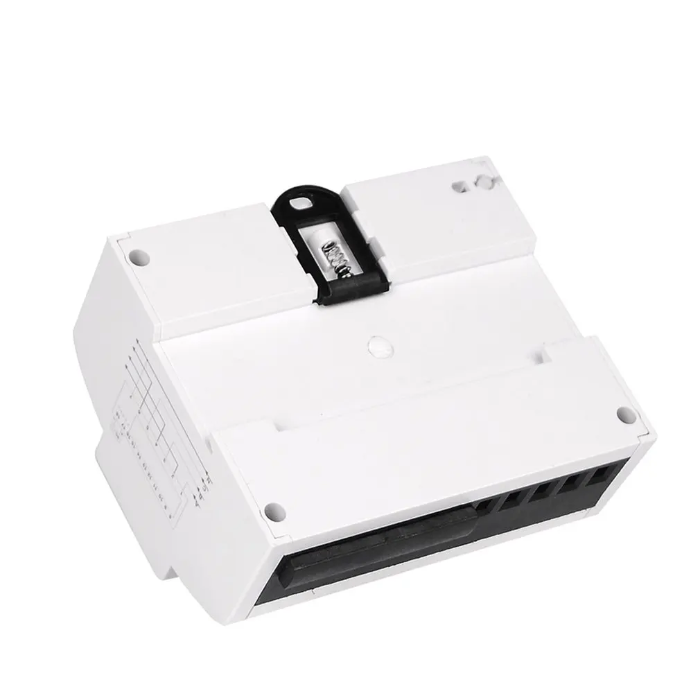 

SINOTIMER DDS578 Three Phases 4 Wire 5-100A 380V Digital Power Meter Electricity Consumption Measure Meter 35mm DIN Rail Mount