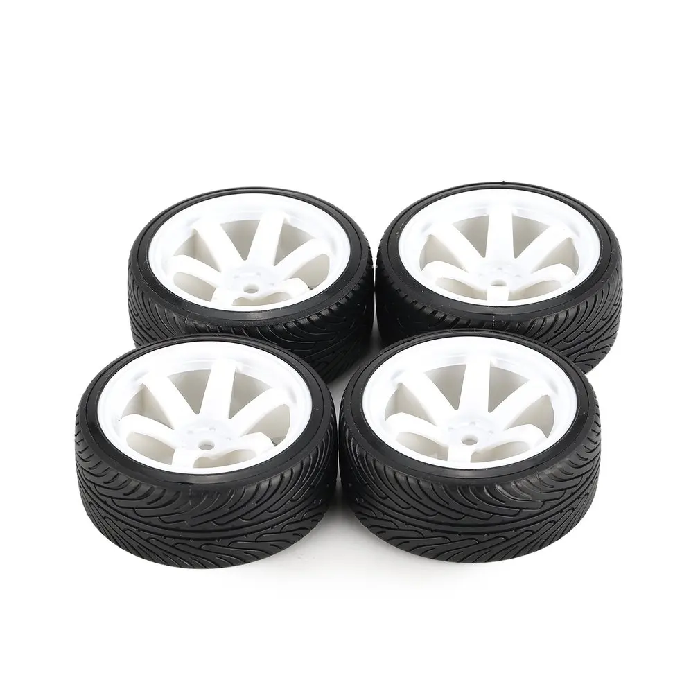 AUSTAR AX 4 шт. 64 мм жесткий пластиковый обод шина для колеса 1/10 RC Drift Модель автомобиля