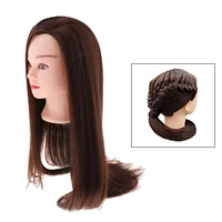24 8 inch mannequin head hair styling manikin cosmetology doll head hairdressing training model for salon barber