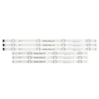Новинка, 6 шт.партия СВЕТОДИОДНЫЙ подсветка полосы для LG 43LF5100 43LF5100-CA 43LH5700-UD LF51_FHD_A LF51_FHD_B LGE_WICOP_FHD 43INCH_REV00_AB