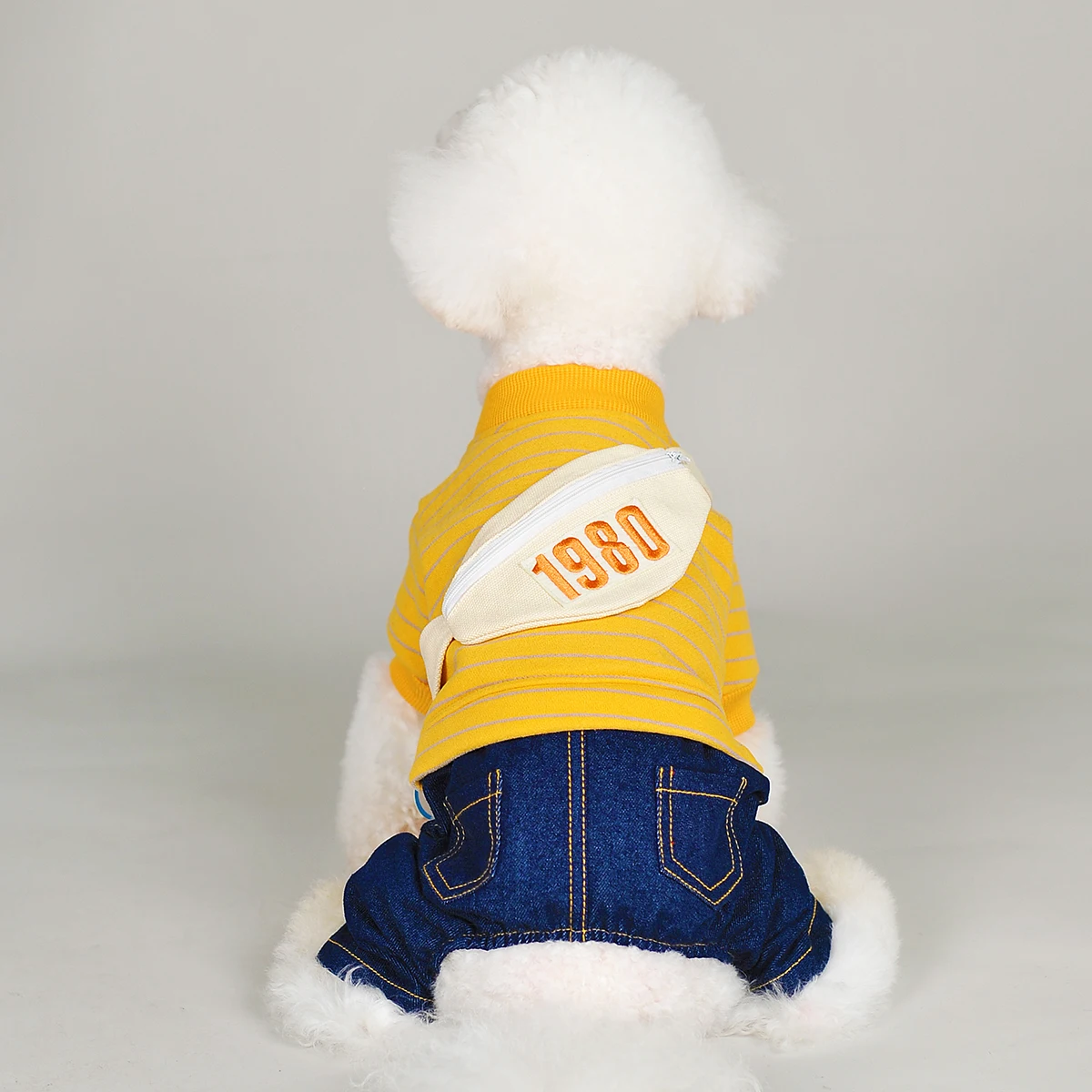 

Dog Cat Jumpsuit Rompers Bag Design Dog Coat Jacket Cat Puppy Autumn Clothes Outfit 3 Colours