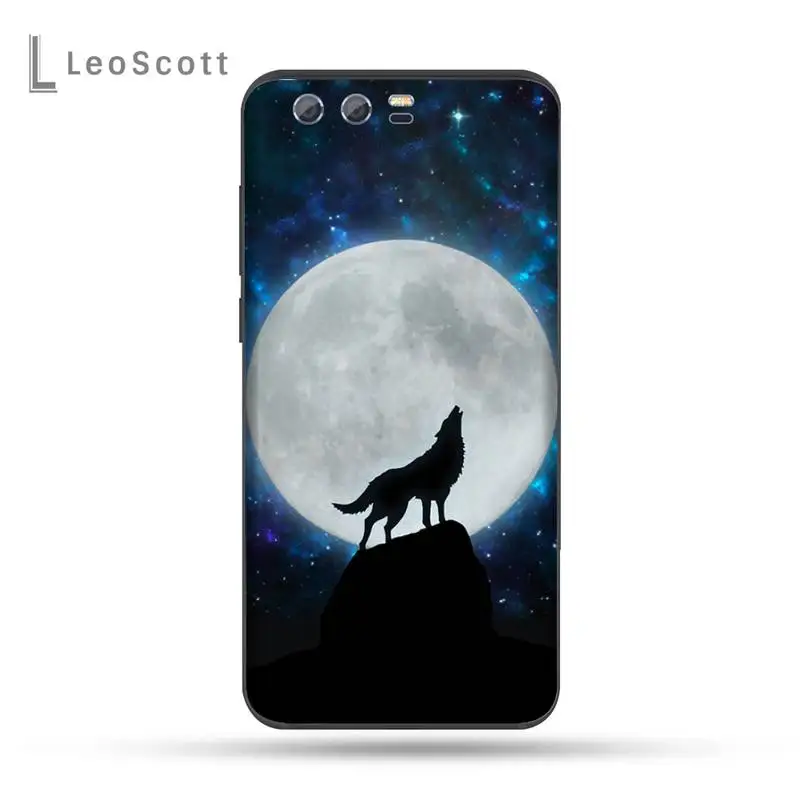 

Cute Snow Wolf Phone Case For Huawei Honor view 7a5.45inch 7c5.7inch 8x 8a 8c 9 9x 10 20 10i 20i lite pro