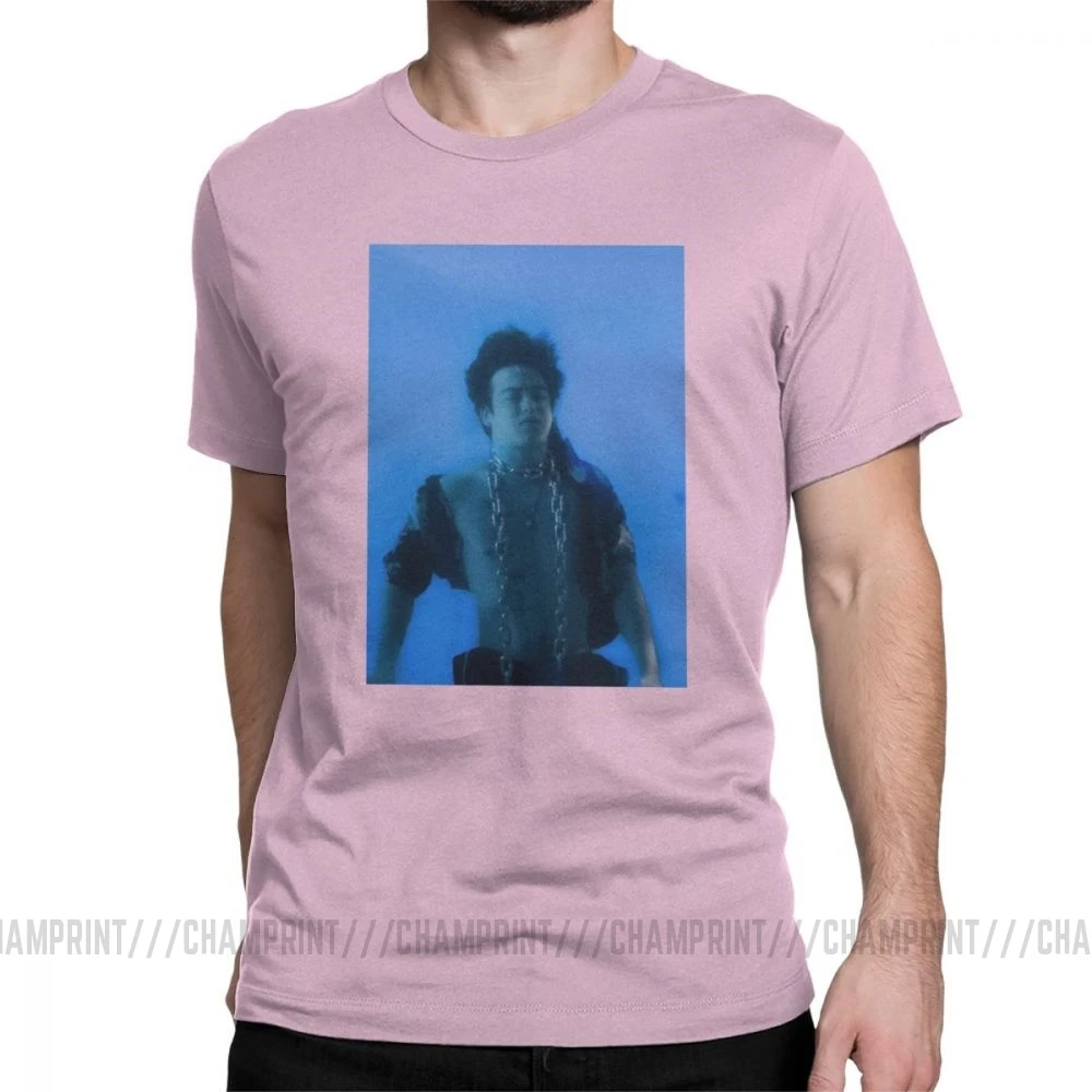 Joji In Tongues футболки для мужчин грязный Франк розовый Guy Meme японский Youtube сумасшедшая хлопковая Футболка короткий рукав Футболка подарок - Цвет: Розовый