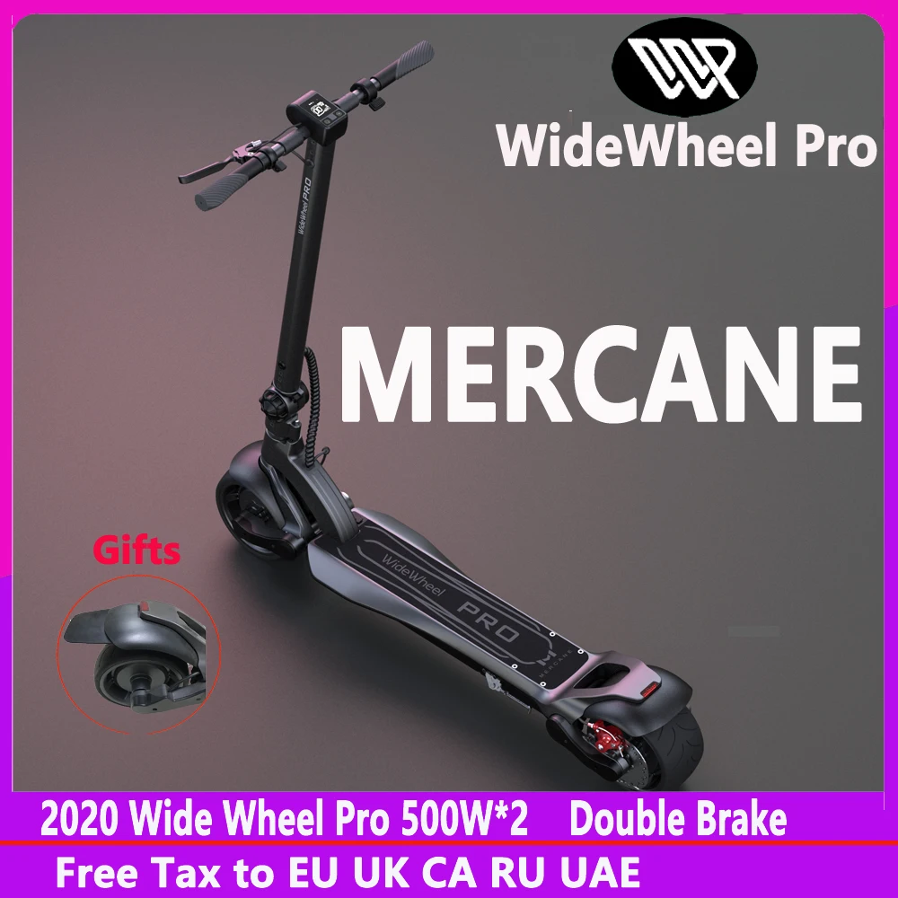 Новинка 2020 Электрический скутер Mercane WideWheel Pro 1000 Вт 40 км/ч|Электросамокаты| |