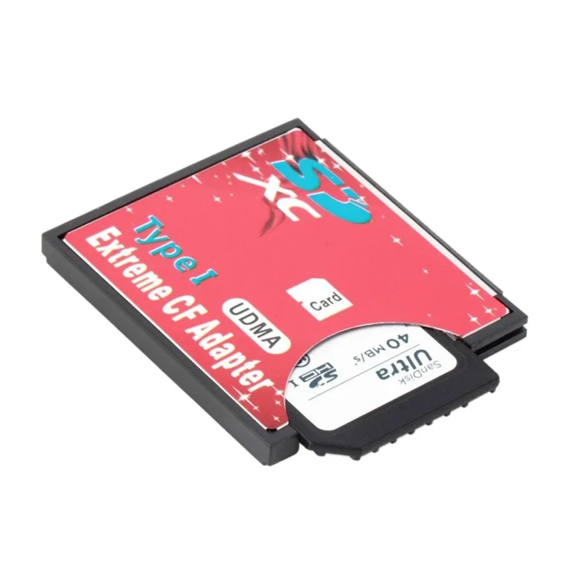 Профессиональный sd-адаптер для карт CF SDHC SDXC на 3,3 мм стандартный компактный флеш-накопитель типа I