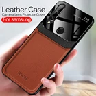 Чехол для samsung Galaxy a50, a50s, a30, a30s, a10, a20, a70 2019, note 8, 9, 10 plus, s8, s9, s10, s10E, A750, кожаный