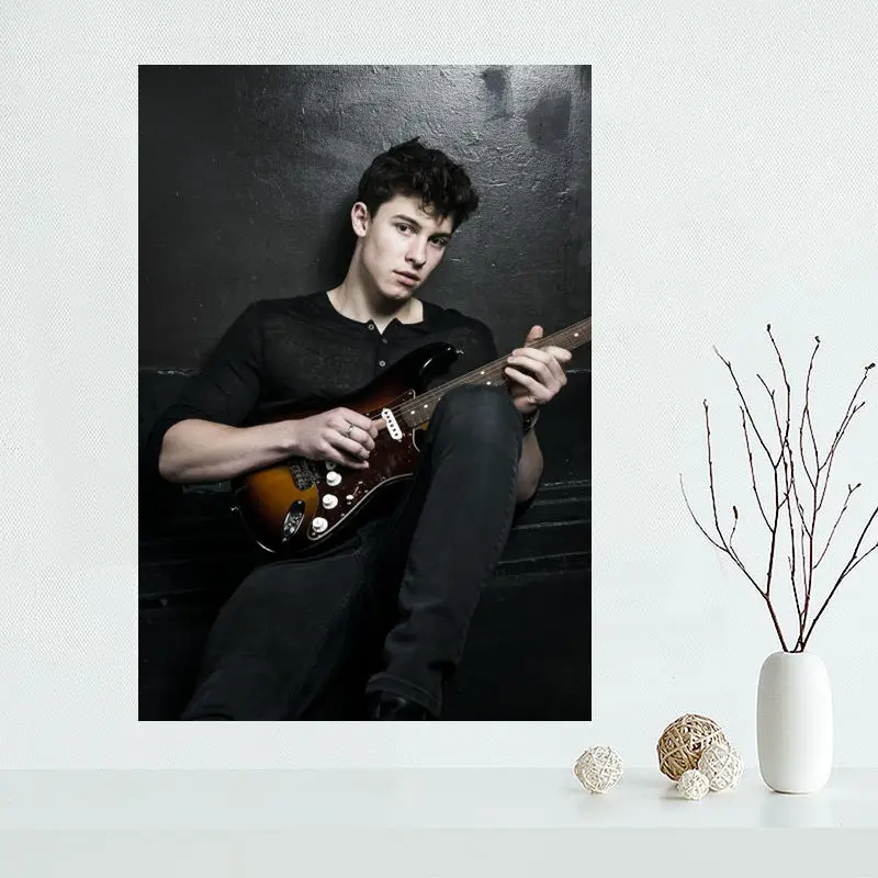 Изготовленный На Заказ Shawn Mendes художественный плакат на холсте ткань постер