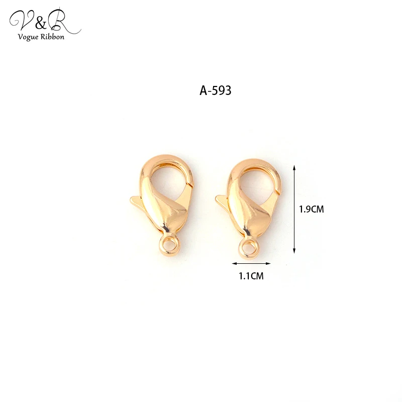 Аксессуары материал металлическая омаровая застежка для модных ювелирных