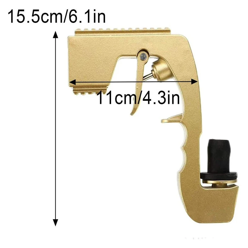 

2021 2nd Generation Champagne Wine Ejector Dispenser Soda Beer Champagne Pistol Fountain Bottle Pourer Club Party Champagne Gun