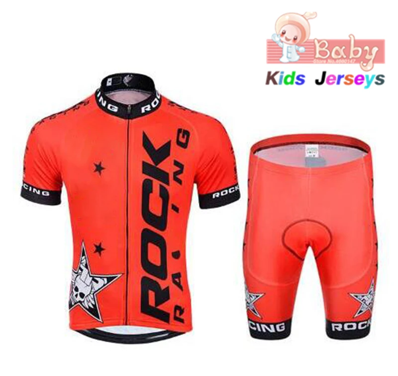 2020 г. Детский комплект из Джерси для езды на велосипеде с короткими рукавами