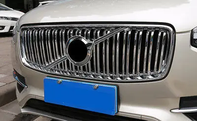 

Хромированная передняя решетка радиатора с сотовой отделкой, 2 шт. для Volvo XC90 2015-2018
