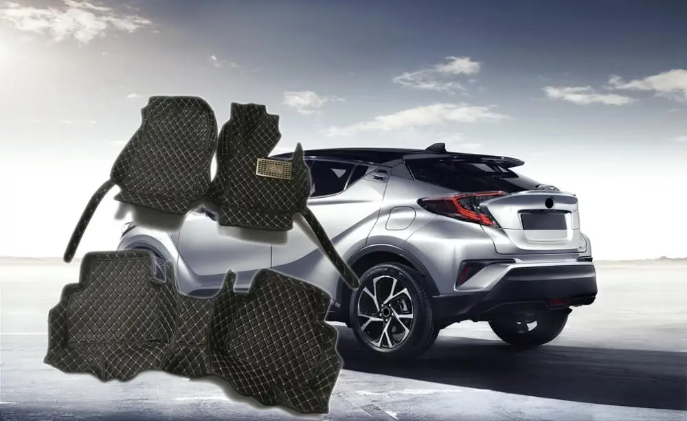 Автомобильный коврик, коврик для ног, кожаный чехол, аксессуары для Toyota C-HR CHR