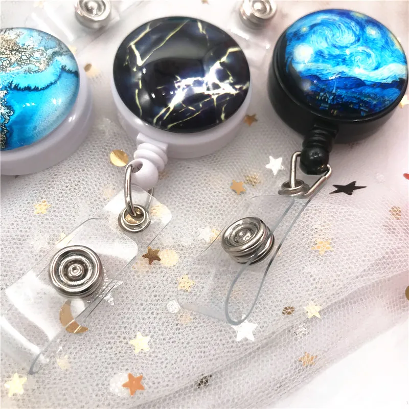 Новый Красочный Высококачественный выдвижной офисный бейдж с клипсой модный со