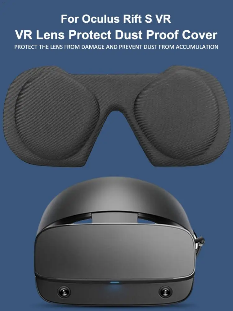 Защитная крышка для объектива VR пылезащитная лайкра тканевая прокладка Oculus Rift S