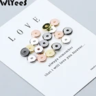 Бусины-разделители Медные Плоские, 468 мм, под розовое золото