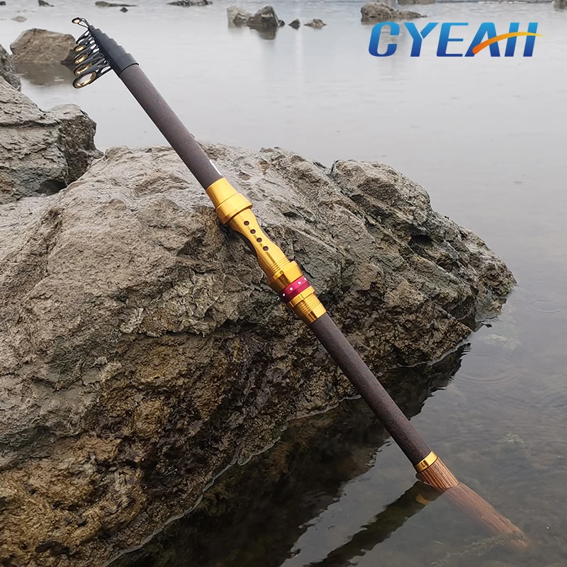 Cayeah Удочка 2 1 М 4 7 3 0 6 м углеродное волокно телескопическая удочка металлическая