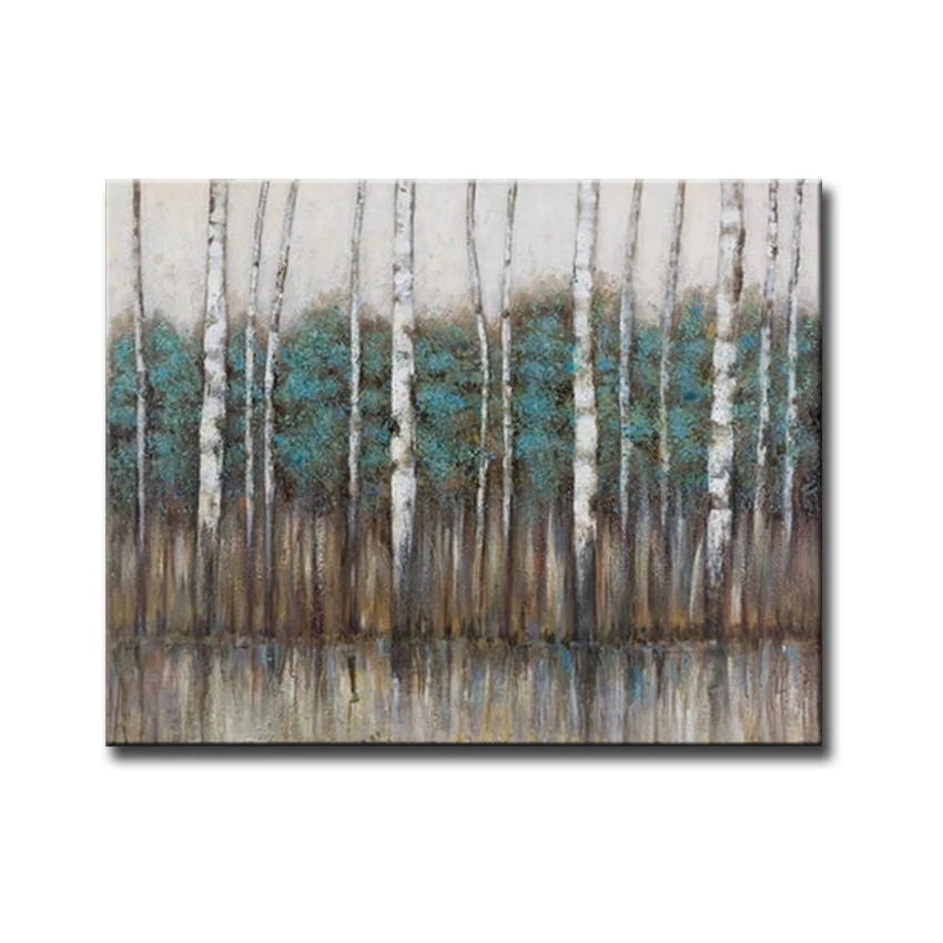 Поп абстрактная масляная живопись для настенного искусства Декор ручной работы