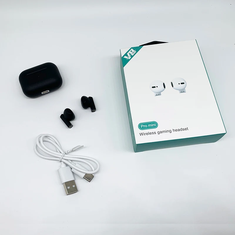 

Pro Mini TWS 5S Wireless Headphones Bluetooth 5.0 HiFi Stereo Earphone Touch Noise Cancelling Sports Earbuds With Mic For IPhone
