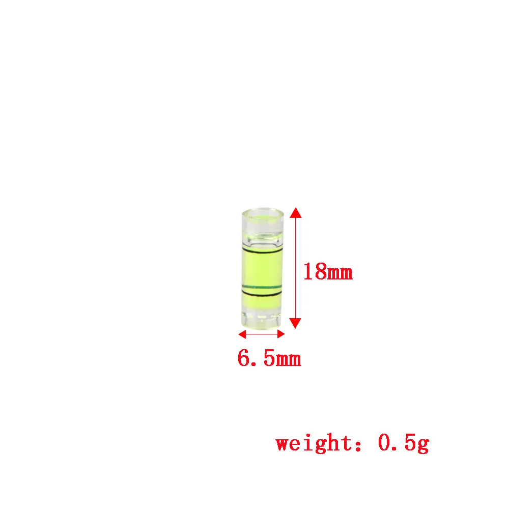 24 шт. зеленый пузырьковый уровень воды для стрельбы из лука Сменные аксессуары