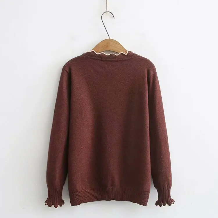 Повседневные свитера размера плюс осень 2019 женские модные свободные с длинным