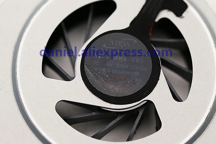 Охлаждающий Турбовентилятор ADDA AB7805HX GB3 CWTE3 5V 0.50A для процессора ноутбука|Кулеры и