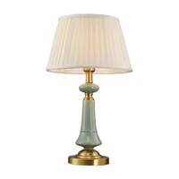 vintage table lamp e27 ceramic copper desk lamps for bedroom bedside living room study home decor table lamps night lights