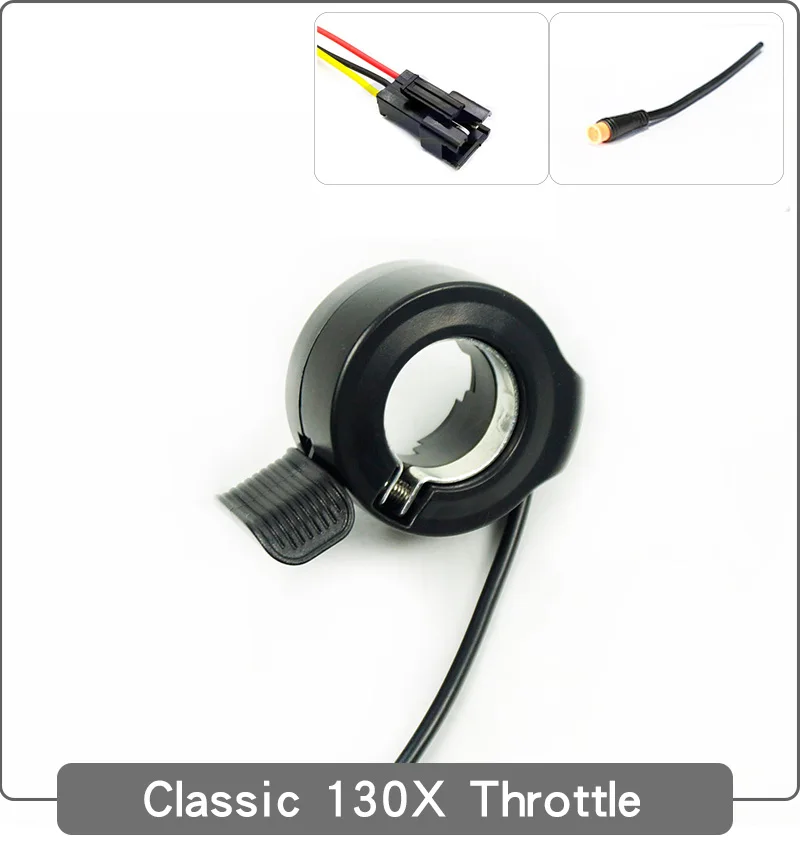 Okfeet Ebike Finger дроссельная заслонка для электровелосипеда, Wuxing FT21X, 130X24 V/36 V/48 V/60 V/72 V Thumb дроссельная заслонка для электрического велосипеда