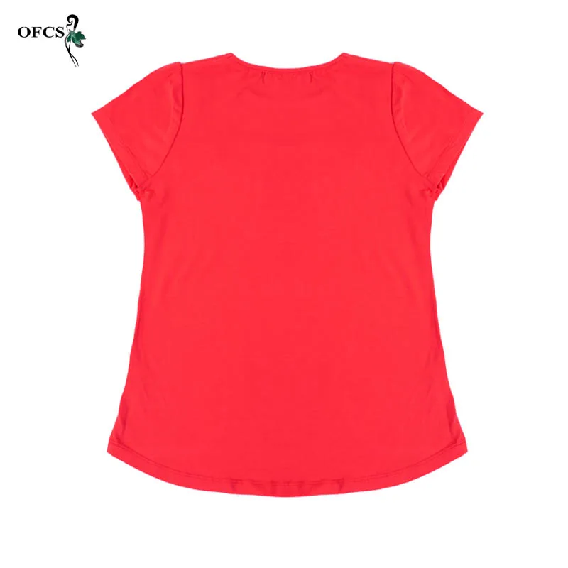 Летние новые рубашки для девочек детская футболка кружевная Повседневная модная