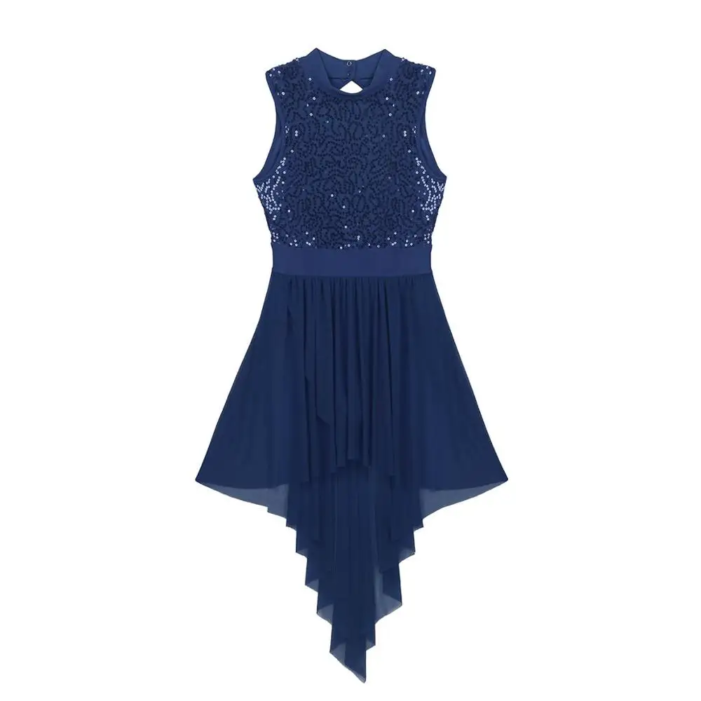 Купальник-пачка женский блестящий без рукавов с блестками костюмы для