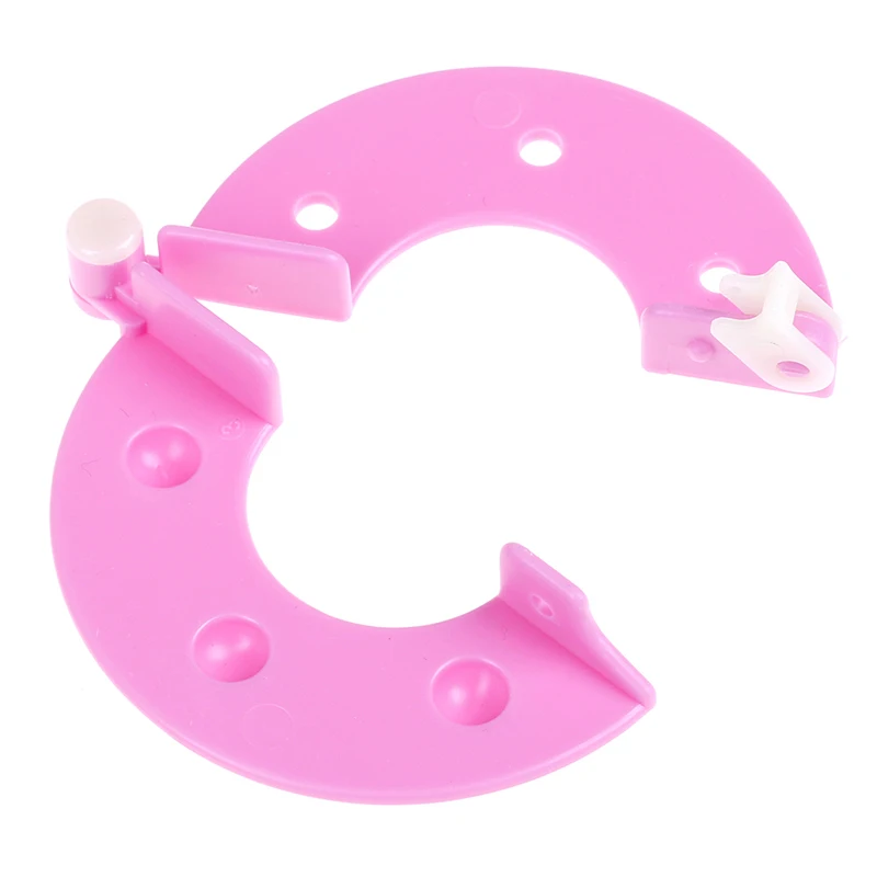 

8pcs pompon manufacturer weaving craft making tool pompom maker hair ball ball making machine 4 sizes