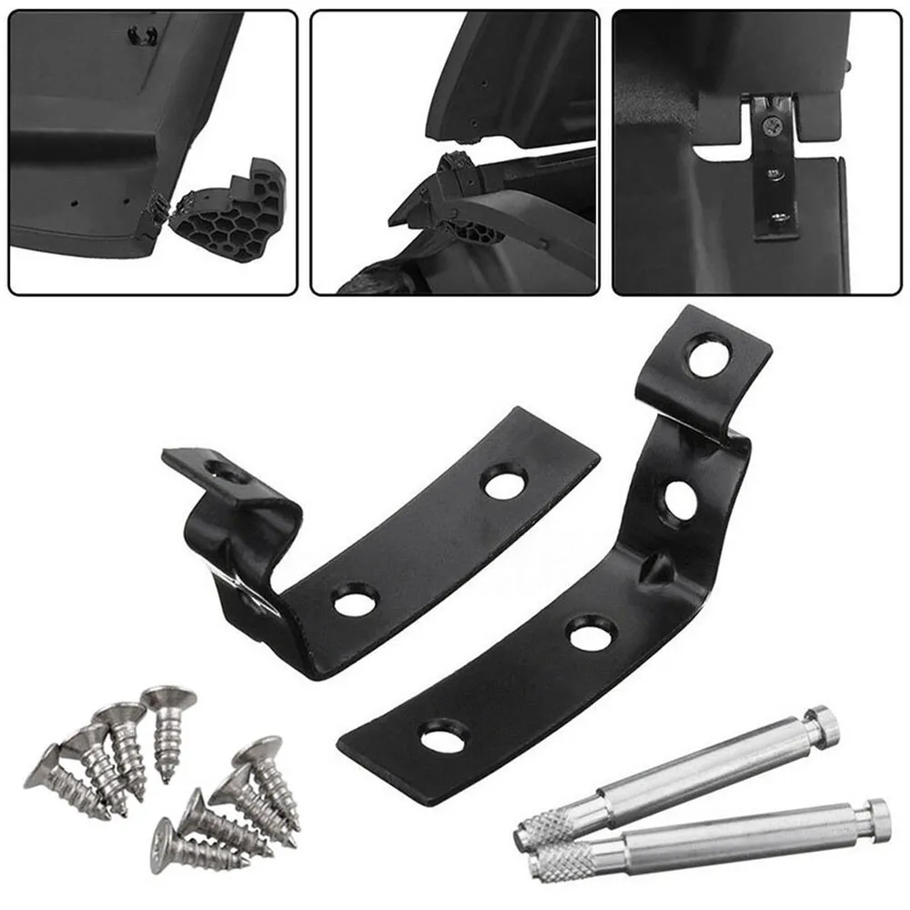 Черные петли для перчаточного ящика из нержавеющей стали набор ремонта скобы Audi