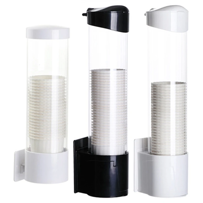 

Household Water Dispenser Cup Holder Pull Type Dustproof Automatic Cup Rack
