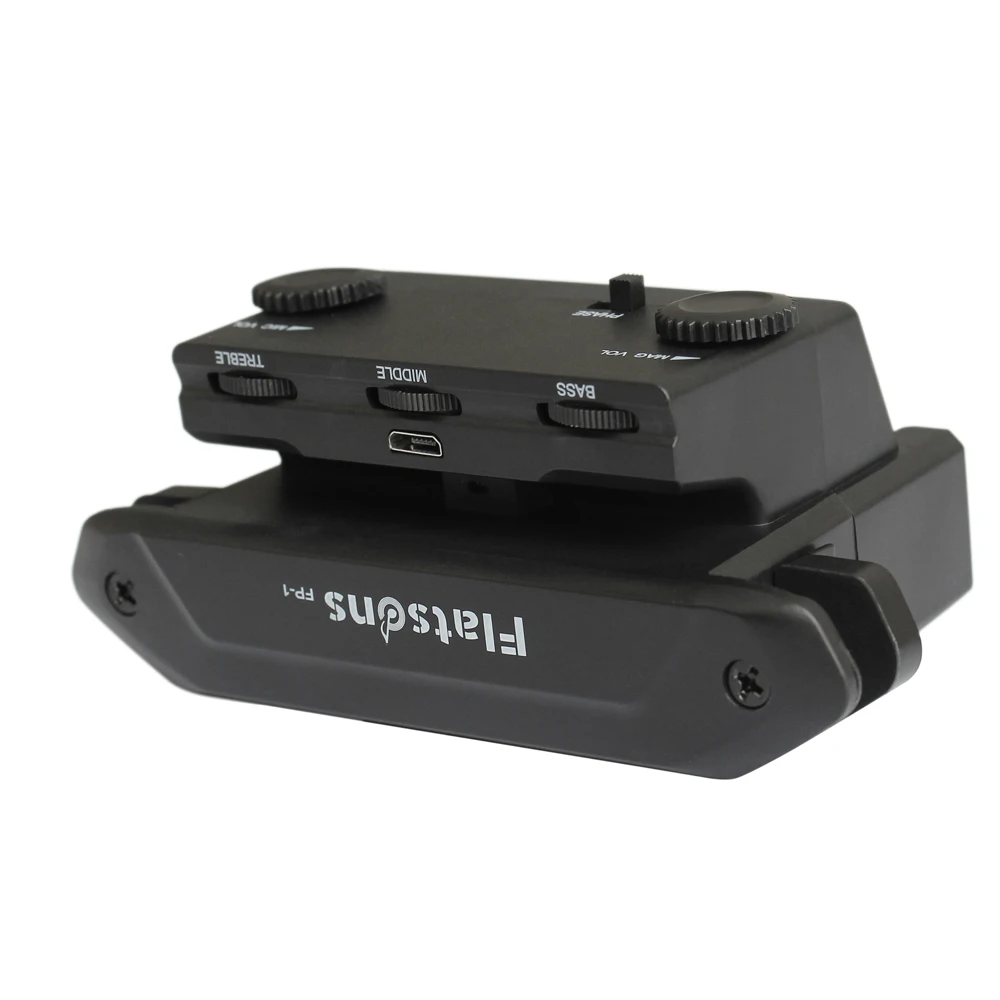 Многофункциональный акустический гитарный пикап Flatsons с двойным звукоснимателем