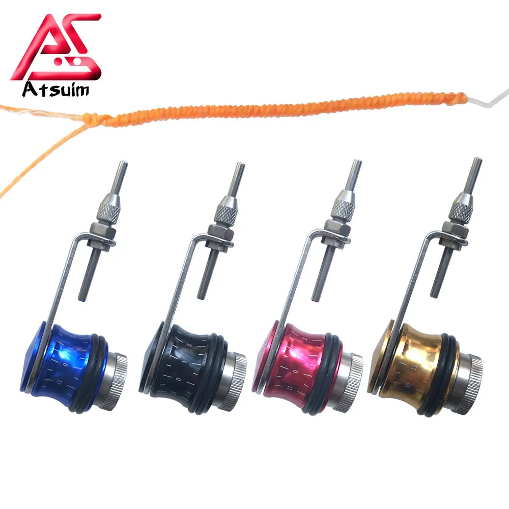 

AS Fishing Line Knotter GT/FG/ Knot Bobbin Knotter PE Fishing Knotting Device Pulling Rod Hanging Bottom Winder Tools