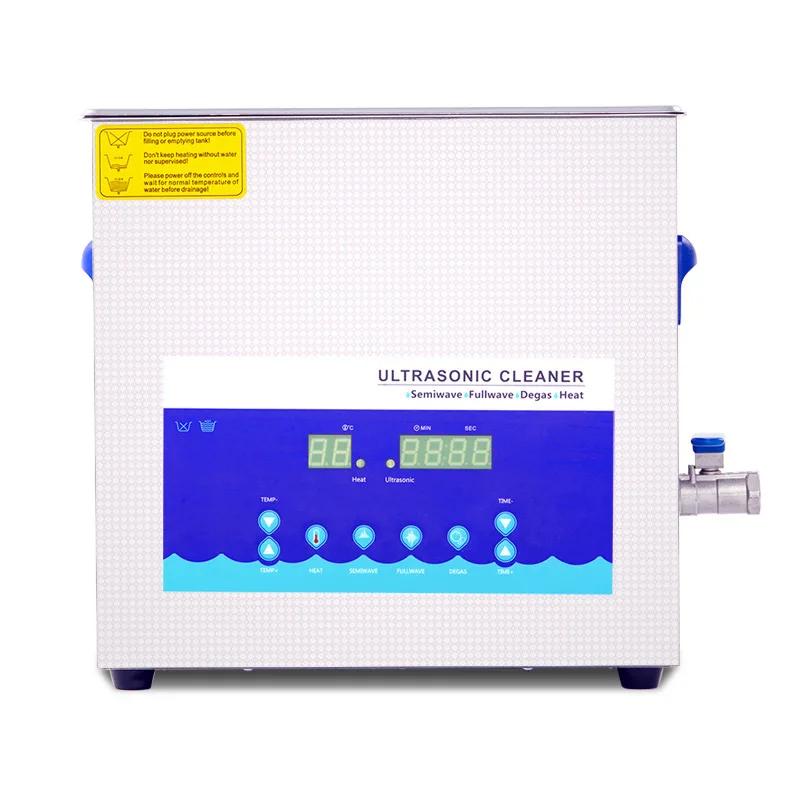 10L Ultrasonic Cleaner Machine For Gold Sliver Jewelry Glasses Necklace Manicure Tools Dental Price Includes Cleaning Basket - купить по