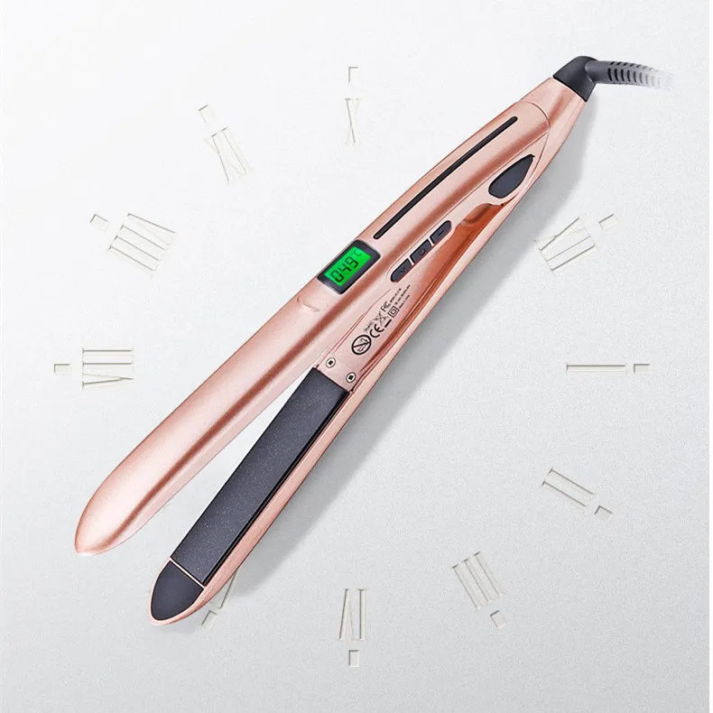 Выпрямитель для волос 450F с турмалиновой керамической пластиной 110 240 В|Утюжки