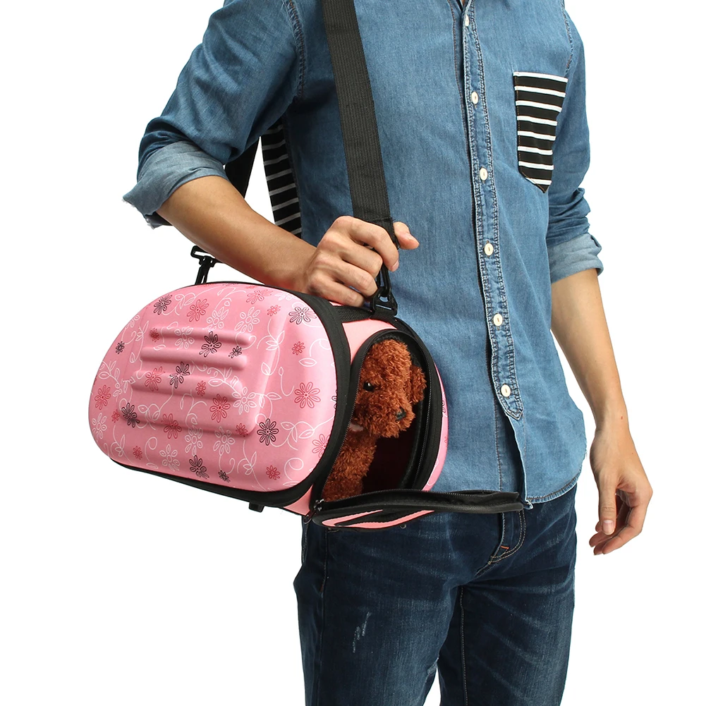 Портативная Складная Сумка-переноска из ЭВА для домашних животных собак и щенков